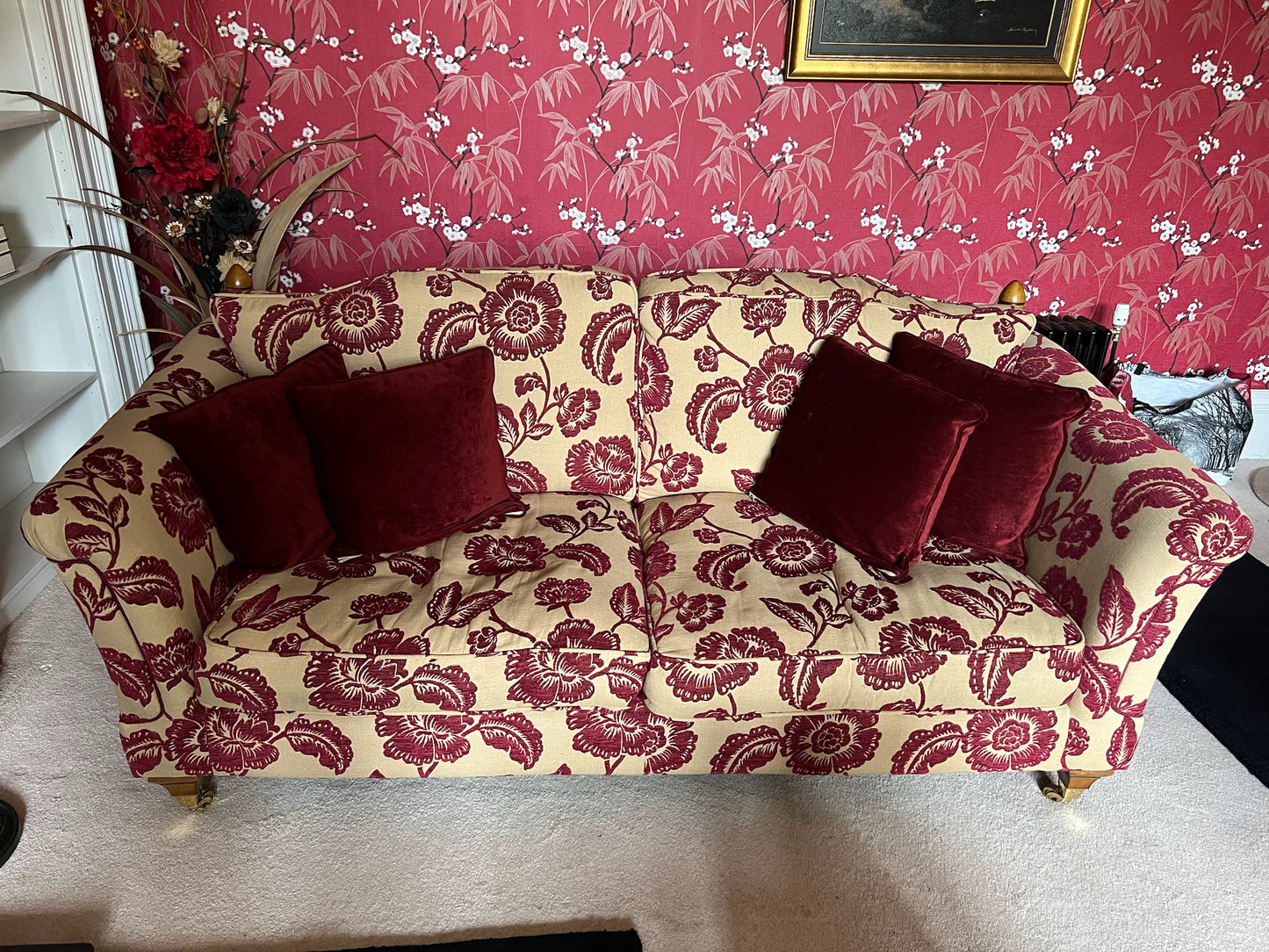 Pre-loved substantial 3-seater sofa, in excellent condition