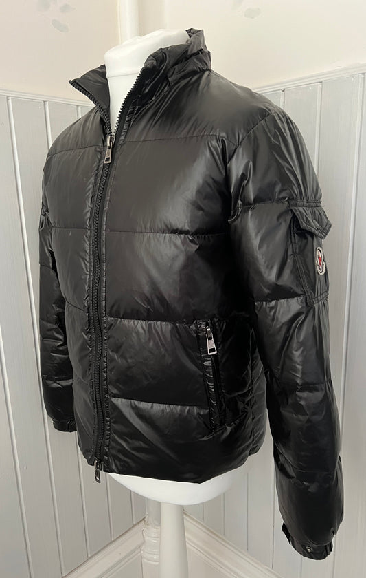 'Moncler' Black Puffer Jacket