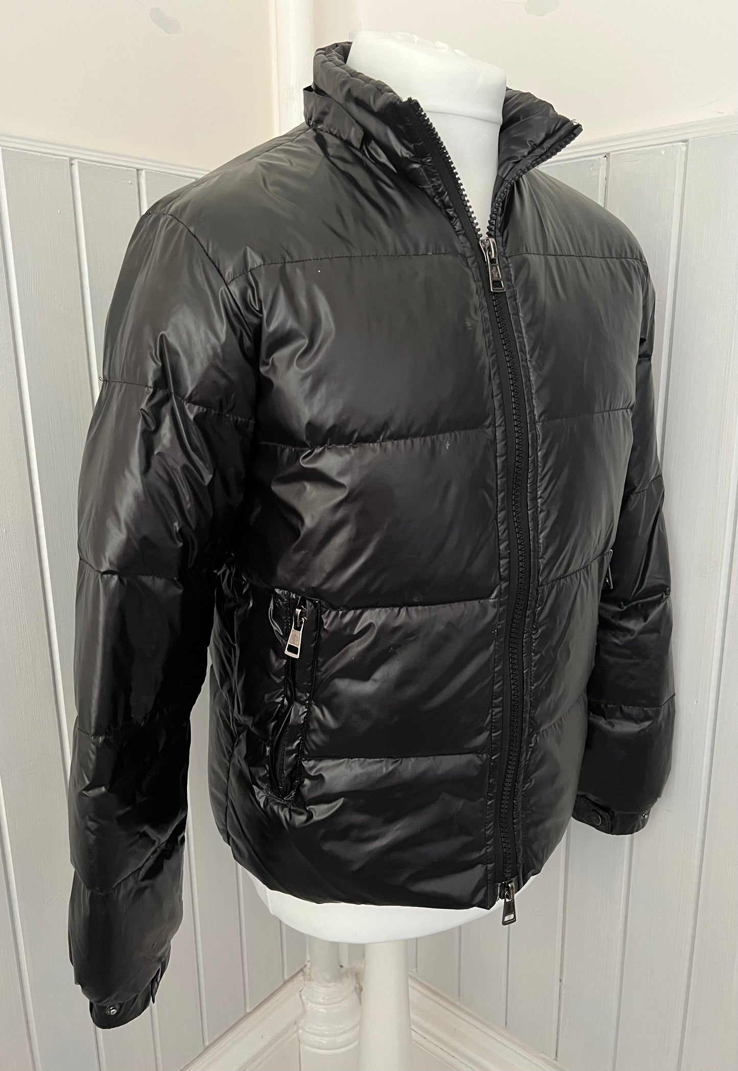 'Moncler' Black Puffer Jacket